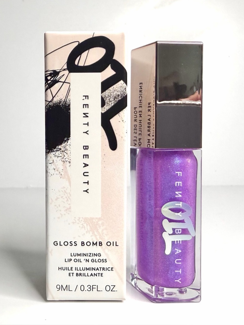 Fenty Beauty Gloss Bomb Oil Luminizing Lip Oil 'N Gloss Miss Jellyfish